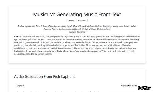 MusicLM MusicLM